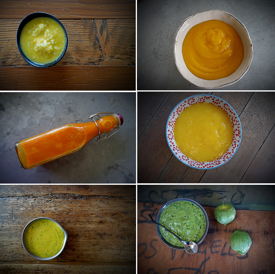 Make a mango sauce to combat potential  kitchen food waste.....
