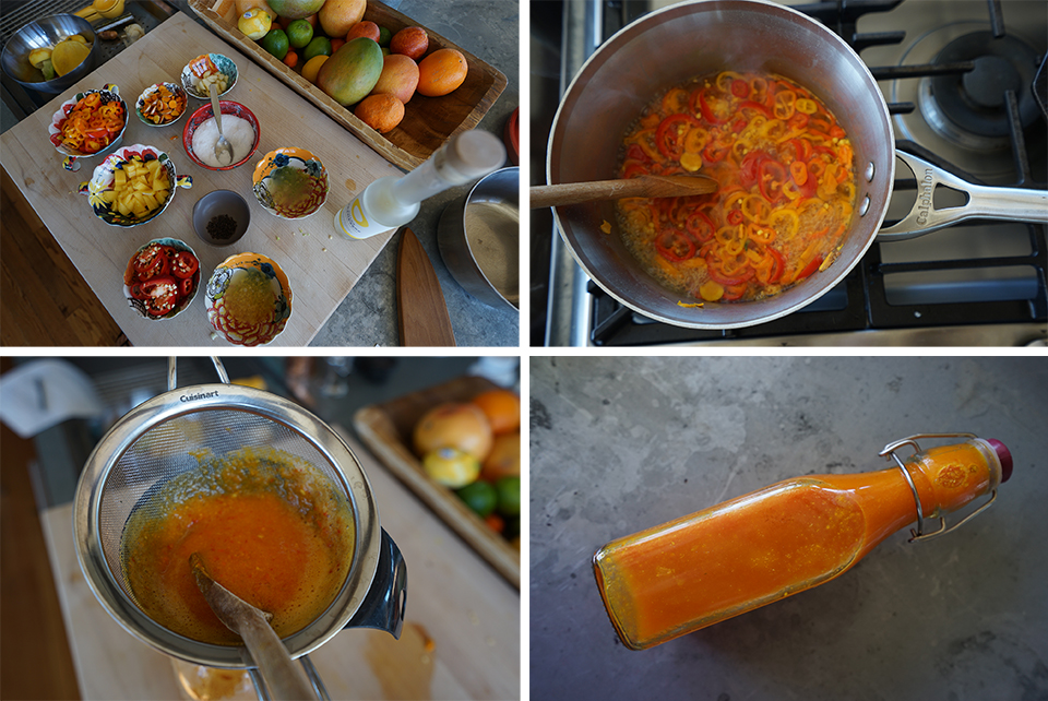 Fresh Mango-Turmeric Tabasco