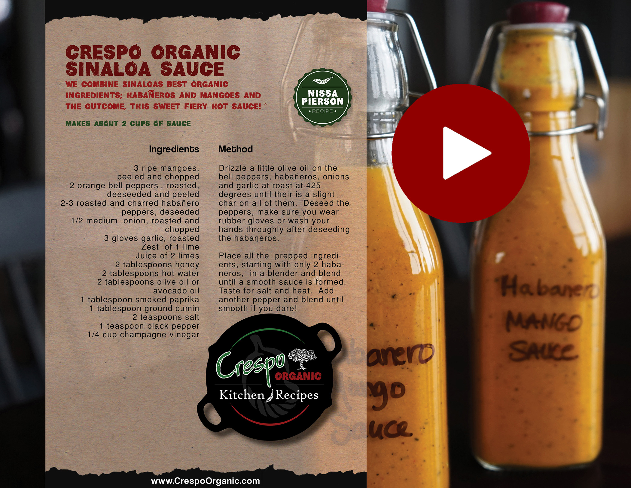 Crespo Organic Sinaloa Sauce copy