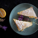 Meyer Lemon Mango Bars with Lavender Crust